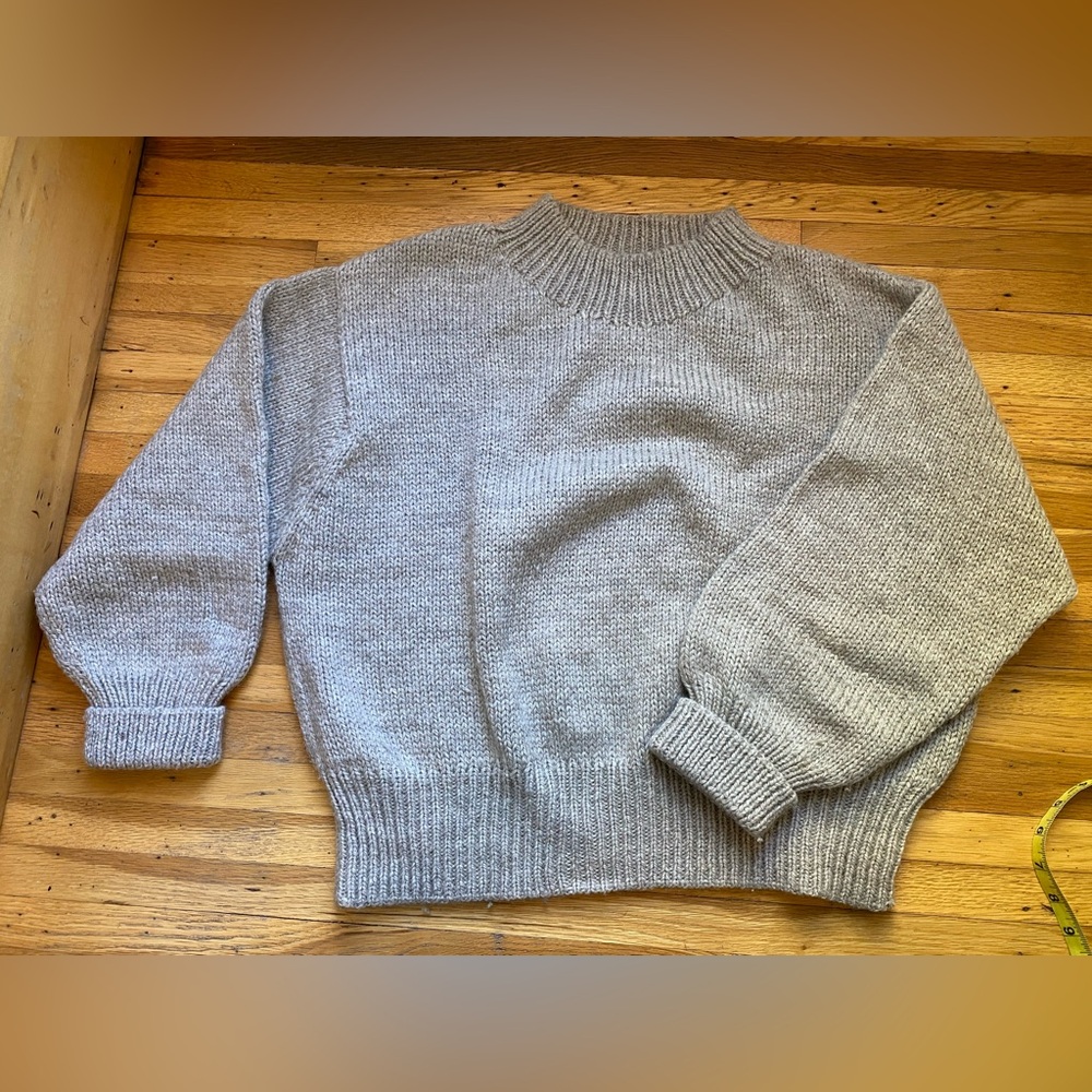 Jaggery London Parsley Wool Sweater- size 1